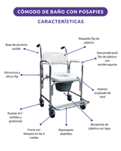 Cómodo con respaldo y posapies