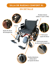 Silla de Ruedas XL Confort