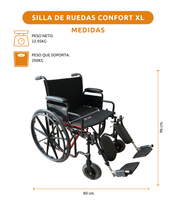 Silla de Ruedas XL Confort