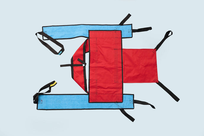 arnés de traslado tipo cruzado