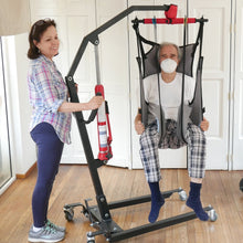 Trasladar a paciente sin hacer esfuerzo con grúa