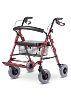 Andadera Rollator con Posapies