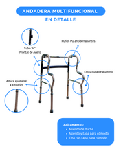 Andadera Multifuncional 3 en 1