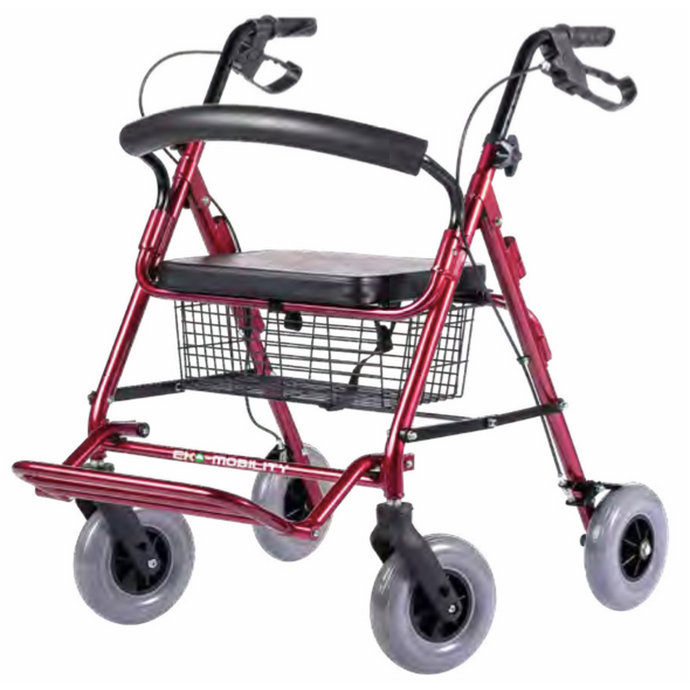 Andadera Rollator con Posapies