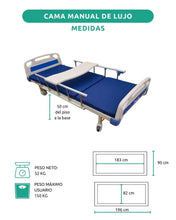 Cama de Hospital Manual de Lujo
