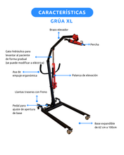 Grúa Bariátrica para Pacientes XL