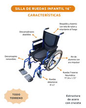 Silla de Ruedas Infantil