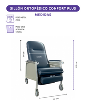 Sillón reclinable CONFORT PLUS