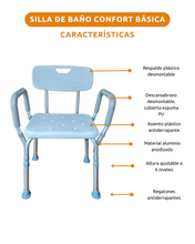 Silla de Baño Confort Básica