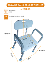 Silla de Baño Confort Básica